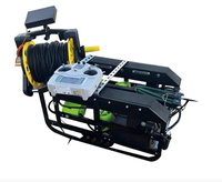 Robot ROV de pêche sous-marine avec treuil manuel et enrouleur de câble, drone de pêche sous-marine avec vue en temps réel pour la pêche nocturne en lac