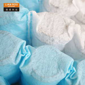 Nhà cung cấp vàng Giường Khách Sạn thoải mái 3-Zone Túi cuộn Bộ nhớ bọt Nệm 7-Zone Mini mùa xuân keo miễn phí 3-Zone thoải mái thép - Product Image 4