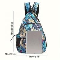 Bolsa de Pickleball de Varios Colores para Hombre y Mujer, Bolsa de Hombro Ajustable para Raqueta de Pickleball, Mochila Deportiva de Alta Calidad