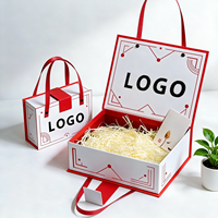 Boîte cadeau rigide à fermeture magnétique de luxe, boîte d'emballage en carton avec logo personnalisé, boîte d'emballage en papier de qualité supérieure pour cosmétiques et bijoux