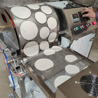 Mesin Kulit Samosa automatique riz crêpe Lumpia pâtisserie Injera printemps rouleau feuille emballage faire fabricant Machine