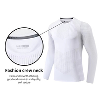 T-shirt multisports respirant en tissu solide de 200 grammes, imprimé en sérigraphie, pour femmes, élastique et sans couture