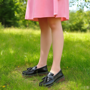 รองเท้าหนังเพิ่มความสูงสำหรับนักเรียน เหมาะสำหรับการออกกำลังกายและเดิน - Product Image 2