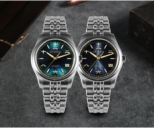 Reloj <span class=keywords><strong>San</strong></span> <span class=keywords><strong>Martin</strong></span> SN0144CG Nuevo de 39 mm para Hombre, Miyota 90S5, Diseño Original Chino JianZhan Gada, <span class=keywords><strong>Relojes</strong></span> Mecánicos Resistentes al Agua y Luminosos - Product Image 2