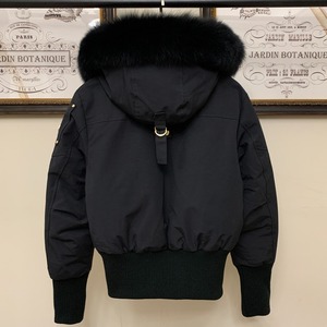 Manteaux <span class=keywords><strong>d</strong></span>'<span class=keywords><strong>hiver</strong></span> pour filles et femmes, vêtements avec poignets coupe-vent, parkas à capuche et capuche en fourrure, taille plus, vestes à fermeture éclair - Product Image 5
