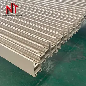 2023 China aluminum profile manufacturer sliding windows materials aluminium track for sliding window