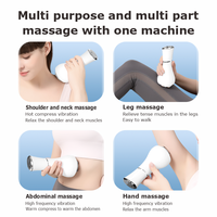 Mini removedor de celulitis de mano inalámbrico masajeador corporal para abdominales, cintura, cadera, brazo, pierna