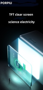 Porpiu Hot Bán xách tay 20000mAh ngân hàng điện LED hiển thị cho Iphone các thiết bị khác công suất cao 65 Wát Công suất đầu ra - Product Image 4
