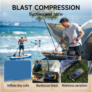 Batterie externe 12V pour <span class=keywords><strong>voiture</strong></span> 12000mAh, booster de batterie, démarreur de secours, compresseur d'air pour véhicules essence et <span class=keywords><strong>diesel</strong></span> 2400A - Product Image 4