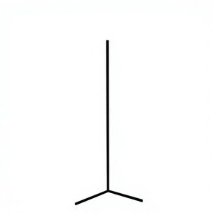 Modern <b>Corner</b> Floor Lamp <b>LED</b> Ambient <b>Light</b> Black Round Shade App and Remote Control Dimmable for Living Room - Product Image 3