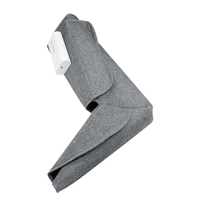 Masseur chauffant pour les jambes et les mollets, avec airbag, vibrations, compression TPU, rechargeable par USB, pour la relaxation des muscles des pieds