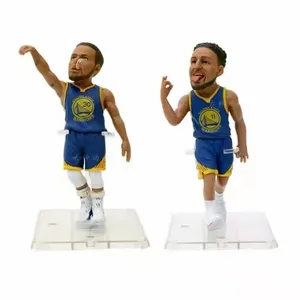 Highly quality custom plastic figurines/NBA basketball player action figures