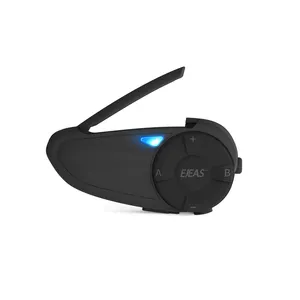 EJEAS Q7 Motorcycle Helmet Intercom Headset Bluetooth 5.0 7 Riders Wireless Interphone FM Radio Noise Reduction Headsets