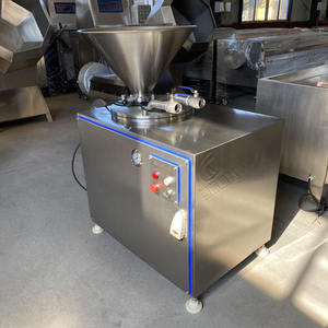 Macchina per il riempimento di salsicce a doppio tubo ad alta efficienza-clistere idraulico automatico - Product Image 3