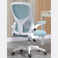 Chaise de bureau pivotante de direction n° 1 des ventes, réglable, entièrement en tissu maillé, avec appui-tête massant, chaise de bureau bon marché en plastique et fer pour l'école