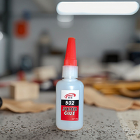 Colle CA Fengcai écologique (Super colle cyanoacrylate de qualité supérieure) - Liquide transparent à séchage rapide pour la construction, le travail du bois et l'emballage
