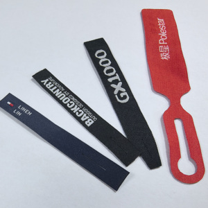 Tirettes de <span class=keywords><strong>fermeture</strong></span> <span class=keywords><strong>éclair</strong></span> en cuir tressées double face avec logo de marque, sans nickel, <span class=keywords><strong>pour</strong></span> vêtements et sacs - Product Image 2
