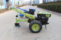 [BEST Tractor] Tracteur à pied de haute qualité 12HP Tracteur à main diesel à deux roues pour la culture des terres agricoles et des rizières