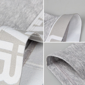 ODM Wholesale <strong>Men's</strong> Cotton Mid-rise Knitted Breathable Sports Boxer Briefs Sexy Trendy Korean Style - Product Image 3