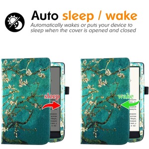 Étui de protection en cuir de qualité supérieure avec dragonne pour Pocketbook 740 <span class=keywords><strong>InkPad</strong></span> <span class=keywords><strong>3</strong></span> Pro/<span class=keywords><strong>InkPad</strong></span> <span class=keywords><strong>3</strong></span> housses et étuis pour tablettes couleur - Product Image 4