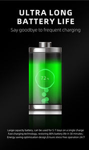 TechStar-Anillo inteligente TR30 ECG para monitoreo <span class=keywords><strong>de</strong></span> temperatura, anillo inteligente para análisis <span class=keywords><strong>de</strong></span> sueño profundo para etapas <span class=keywords><strong>de</strong></span> sueño nocturno reparador - Product Image 6