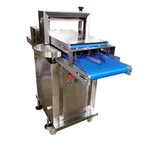 Machine à découper horizontale pour pain industriel, machine à trancher les hot-dogs, les hamburgers et les pains à hamburger