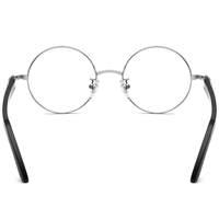 Lunettes Borregls en corne de buffle pour hommes, montures de lunettes rondes de haute qualité de marque de créateur, lunettes optiques de luxe pour femmes 10012