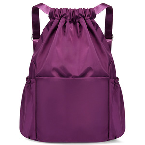 Sac à dos de sport, d'école et de voyage à grande capacité avec logo personnalisé, coloré, à cordon, avec séparation humide/sec - Product Image 5