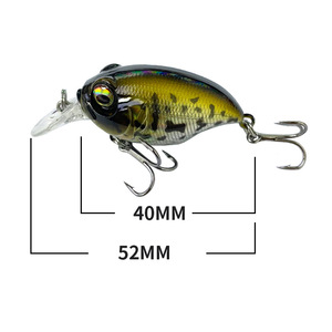 Leurre Rocky Little Fat 2026 en acier inoxydable 40 mm/8,1 g, longue portée, pêche en mer, basse, gros-bec, leurre artificiel bionique dur avec hameçons - Product Image 4