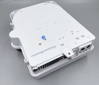 Kotak Terminasi Serat Optik 24-Core Tahan Air IP65 FTTH Distribusi Kabel Optik POE 4G 3G GSM Komunikasi WIFI