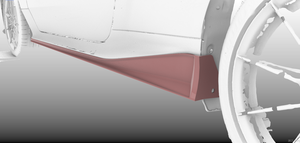 Faldones laterales tipo EPA para GR YARIS GXPA16 Gen 2 facelift - Product Image 5