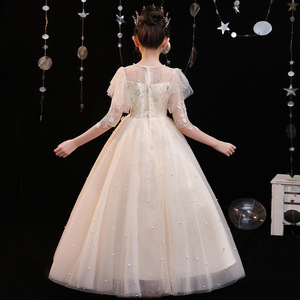 Vestido de Fiesta <span class=keywords><strong>para</strong></span> Niñas de 4 a 15 Años, con Flores y Encaje Largo, Elegante, <span class=keywords><strong>para</strong></span> <span class=keywords><strong>Adolescentes</strong></span>, Vestidos de Gala, <span class=keywords><strong>para</strong></span> Fiestas, Damas de Honor, Princesas - Product Image 2