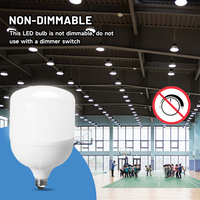 Ampoule LED SMD Chine E27/B22 5W-60W 220V/110V pour entrepôt, avec couvercle en aluminium+PC