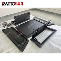 Auvent rigide multifonctionnel en aluminium CA03 pour benne de pick-up, compatible OLIVER, fabriqué en Chine, directement de l'usine