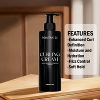 Crème Boucles Homme Approvisionnement Direct Usine Coiffant Professionnel Hydratant Revitalisant Anti-Frisottis Activateur de Boucles Tenue Forte