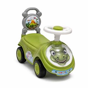 Coche deslizante para niños pequeños, andador para bebés y coche deslizante con respaldo cómodo, coche de empuje para niños y niñas - Product Image 3