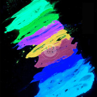 Precio de fábrica, efecto de tiempo de brillo prolongado, Polvo de pigmento que brilla en la oscuridad para pintura de señalización vial