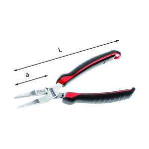 คีมจมูกยาวพิเศษแบบแบน U01310150D พร้อมกับขากรรไกรตรง-คีม8001150023712และคีมปากแบน - Product Image 1