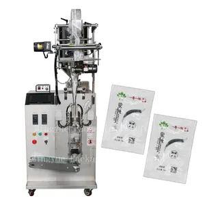 Machines for small businesses Guangzhou factory price automatic bags shampoo perfume packing machine