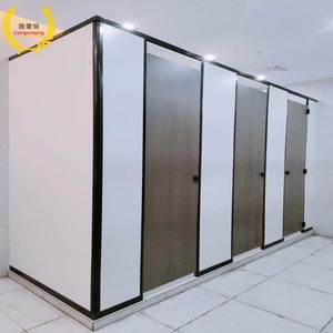 Hiện đại thanh lịch nhà vệ sinh rắn phân vùng mới thương mại chuyên nghiệp Phòng tắm vòi sen quầy hàng với kích thước phức tạp - Product Image 5