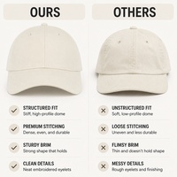 Casquette de baseball ajustable en coton naturel, 6 panneaux, couleur unie, chapeau décontracté pour l'extérieur, pour femmes et adultes