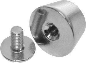 Dsjnf Inch <b>Purse</b> Handbag Toe Nail Magnetic Feet For <b>Purse</b> Bottom <b>Purse</b> Feet Hardware Metal Conical Nail Rivet Leather Crafts DIY - Product Image 2