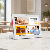 Tablet Android All-in-one Desktop 10.1 Inci Bentuk L dengan Layar Sentuh Kapasitif 10 Titik untuk Toko Ritel