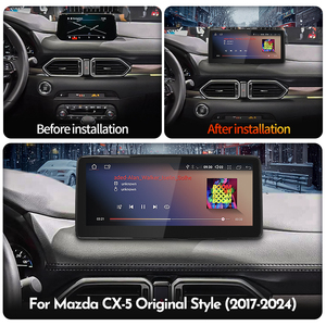 Para Mazda CX5 CX-5 CX 5 2017-2024, Pantalla Android 14, Navegación GPS, Reproductor Multimedia de Video, CarPlay, Radio para Auto, Autoradio, 4G, DSP - Product Image 3