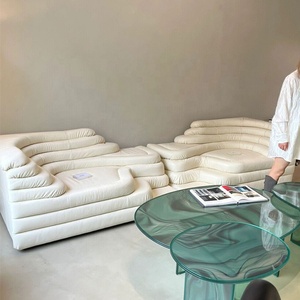 Meijia design moderno componibile componibile soggiorno divani set divano in pelle mobili per la casa DeSede DS 1025 De sede <span class=keywords><strong>Terrazza</strong></span> divano - Product Image 4