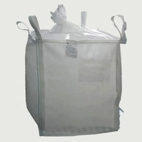 EGP Sac en vrac en fibre jumbo robuste (95x95x160cm) Matériau PP recyclable antistatique pour les matériaux de construction et de construction