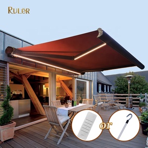 <strong>Wall</strong> <strong>Mounted</strong> Sunshade Outdoor Electric Full Cassette Aluminum Retractable <strong>Awning</strong> - Product Image 1