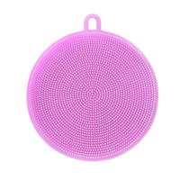 Éponge de nettoyage du visage, tampons à récurer, accessoires de cuisine, bol, Pot, poêle, brosses de lavage