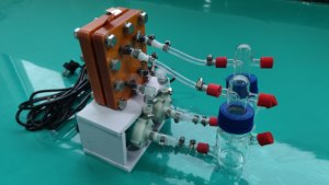<span class=keywords><strong>Flow</strong></span> <span class=keywords><strong>Battery</strong></span> STACK vrfb STACK <span class=keywords><strong>Vanadium</strong></span> <span class=keywords><strong>Redox</strong></span> <span class=keywords><strong>flow</strong></span> <span class=keywords><strong>Battery</strong></span> 3W อุปกรณ์ทดลองการไหลของวาเนเดียมใช้ในห้องปฏิบัติการ - Product Image 3