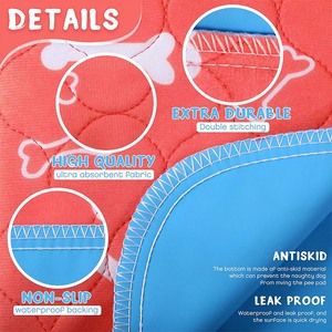 Miếng Lót Chó Con Có Thể Giặt Tái Sử Dụng Miếng Lót Huấn Luyện Chó Siêu Thấm Nước Miếng Lót Đi Tiểu Cho Thú Cưng Cho Chó - Product Image 2